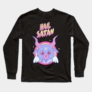 Hail Satan Long Sleeve T-Shirt